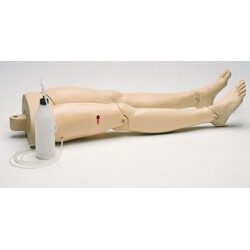 Resusci Anne Modular System, jambe avec simulation d' hémorragie