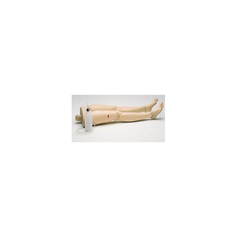 Resusci Anne Modular System, jambe avec simulation d' hémorragie